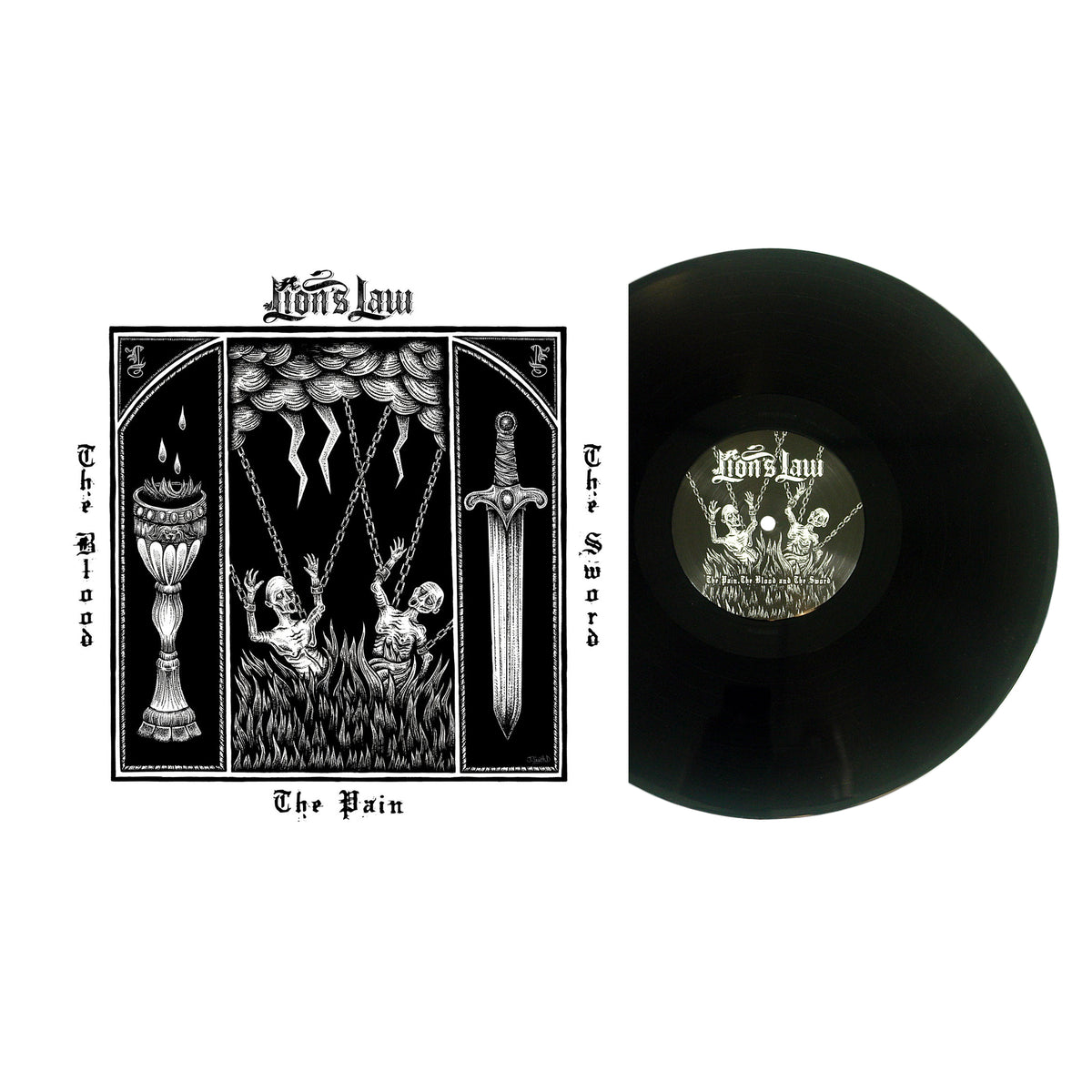 Lion&#39;s Law - The Pain, The Blood, The Sword - Black - Vinyl LP