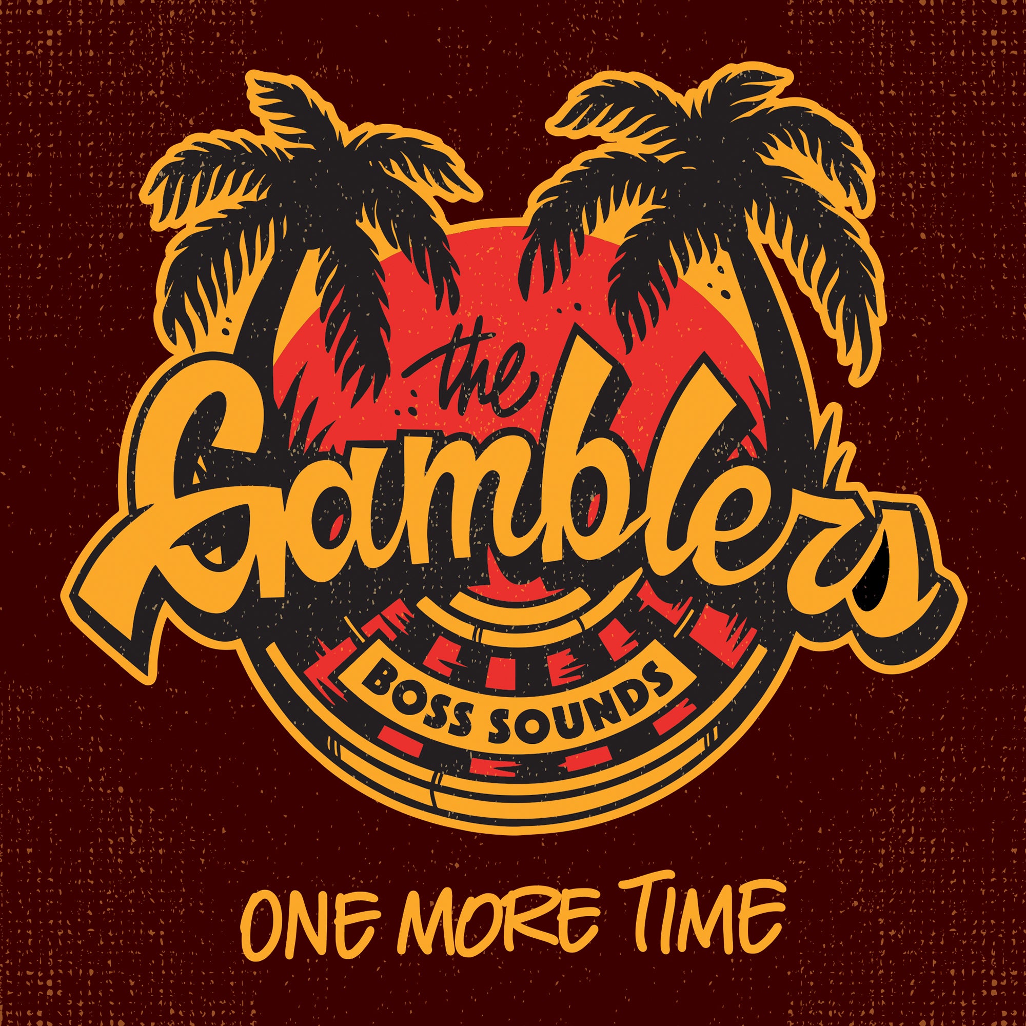 The Gamblers - One More Time - Black - Vinyl 7"