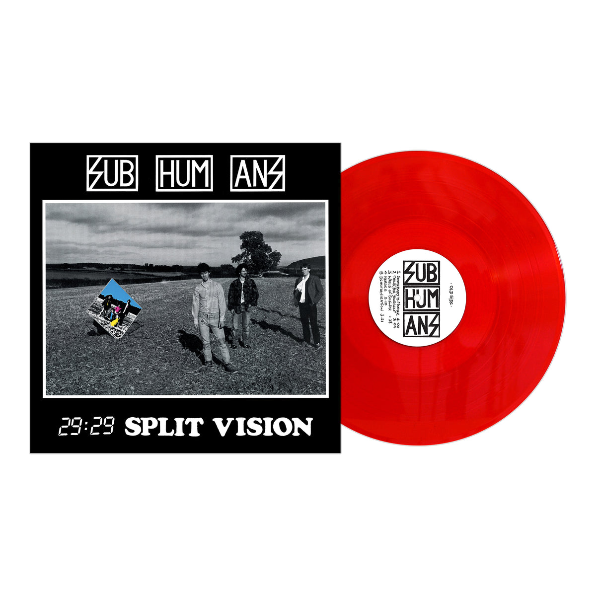 Subhumans - 29:29 Split Vision - Blood Red - Vinyl LP