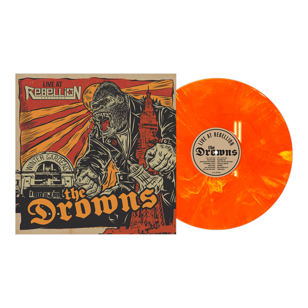 The Drowns - Live At Rebellion - Candy Corn Marble - Vinyl LP