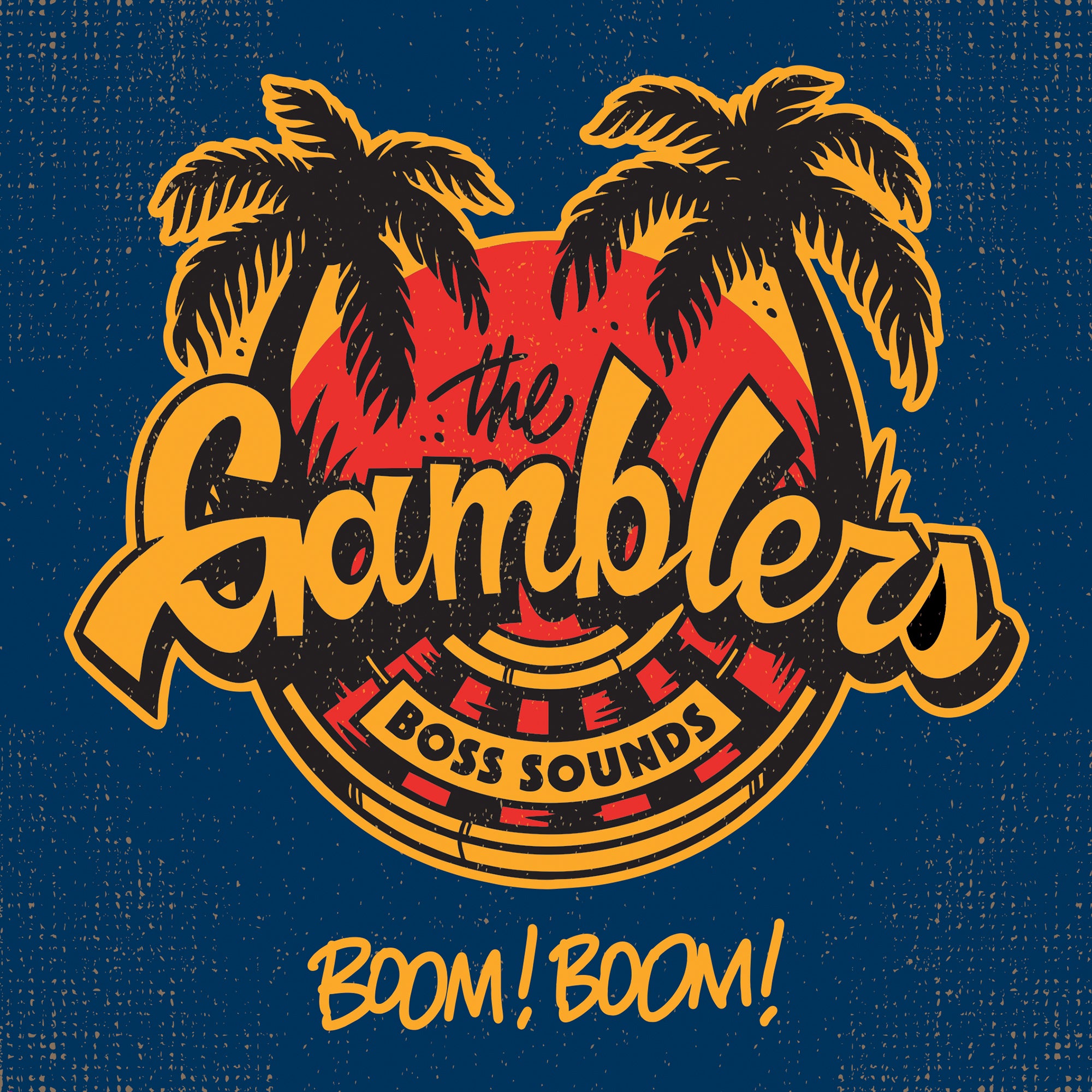 The Gamblers - Boom Boom - Black - Vinyl 7"