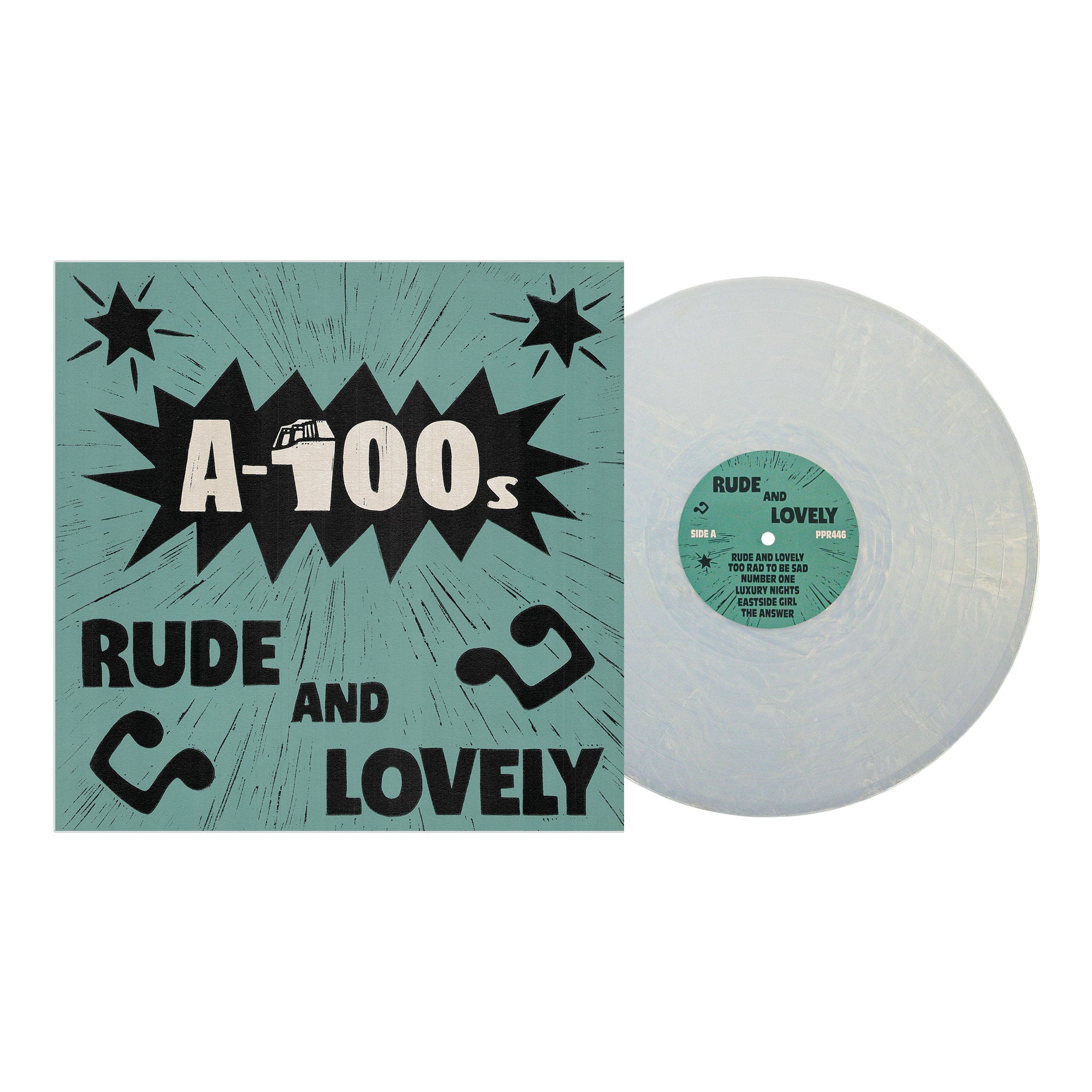 A-100s - Rude And Lovely - Iridescent Gold - Vinyl LP - Pirates