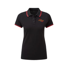 The Aggrolites - Roses (Womens) - Black - Polo - Pirates Press Records