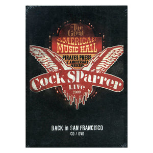 Cock Sparrer - Back in SF CD/DVD