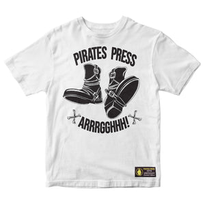 Pirates Press 15th Anniversary - Dan Smith - White - T-Shirt