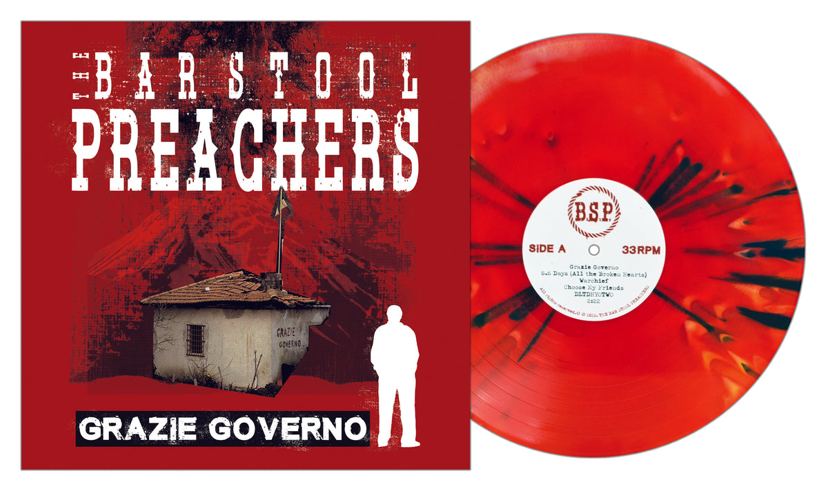 The Bar Stool Preachers - Grazie Governo Lava Vinyl LP