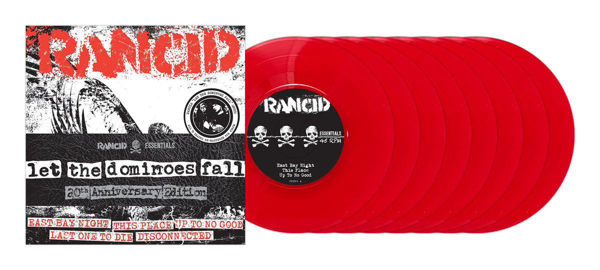 Rancid - Let The Dominoes Fall Red Vinyl 8X 7&quot; Vinyl