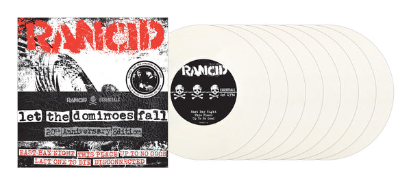 Rancid - Let The Dominoes Fall White Vinyl 8X 7