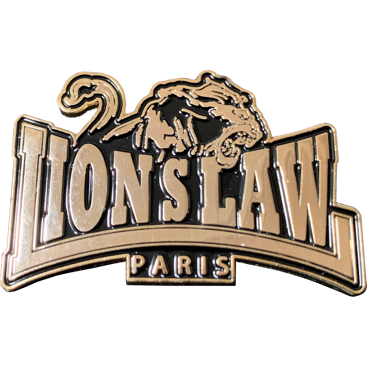 Lion&#39;s Law - Paris Logo - Enamel Pin - 1.5&quot;