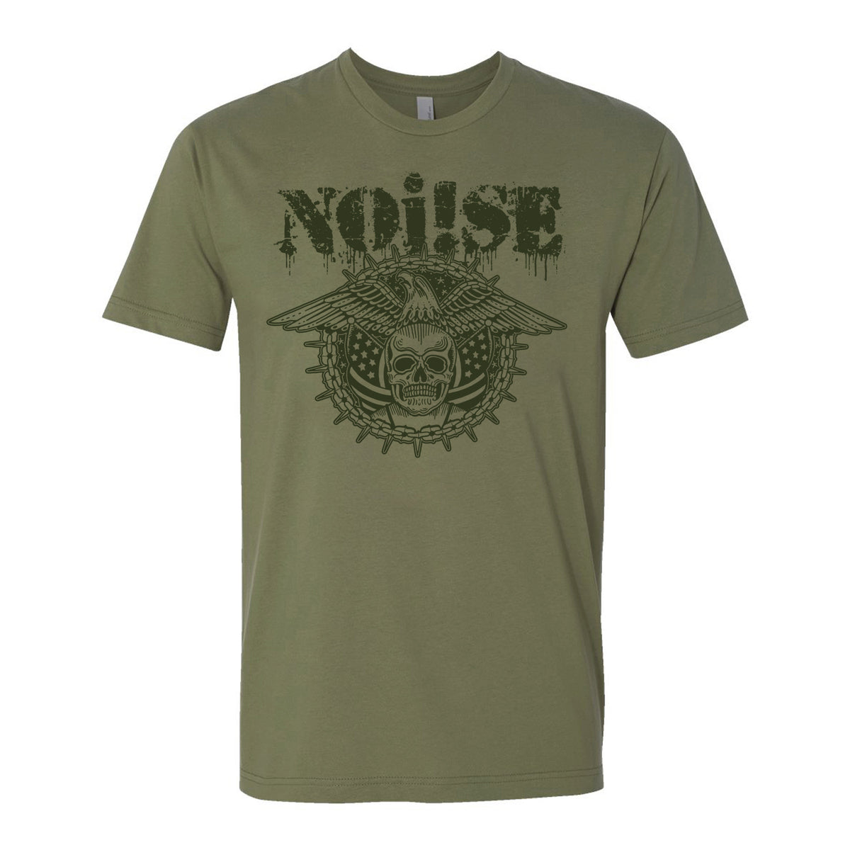 NOi!SE - Skull Eagle - Green - T-Shirt