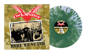 Cock Sparrer - Here We Stand Green Ghostly Vinyl LP