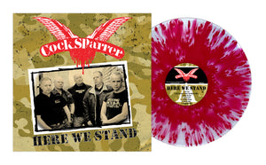 Cock Sparrer - Here We Stand Red Ghostly Vinyl LP