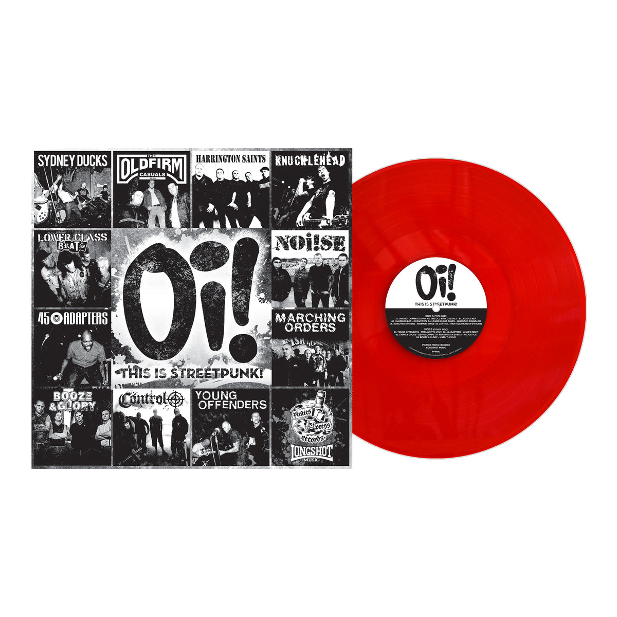 Pirates Press - Oi! This is Streetpunk! Vol. 1 - Red - Vinyl 11&quot;