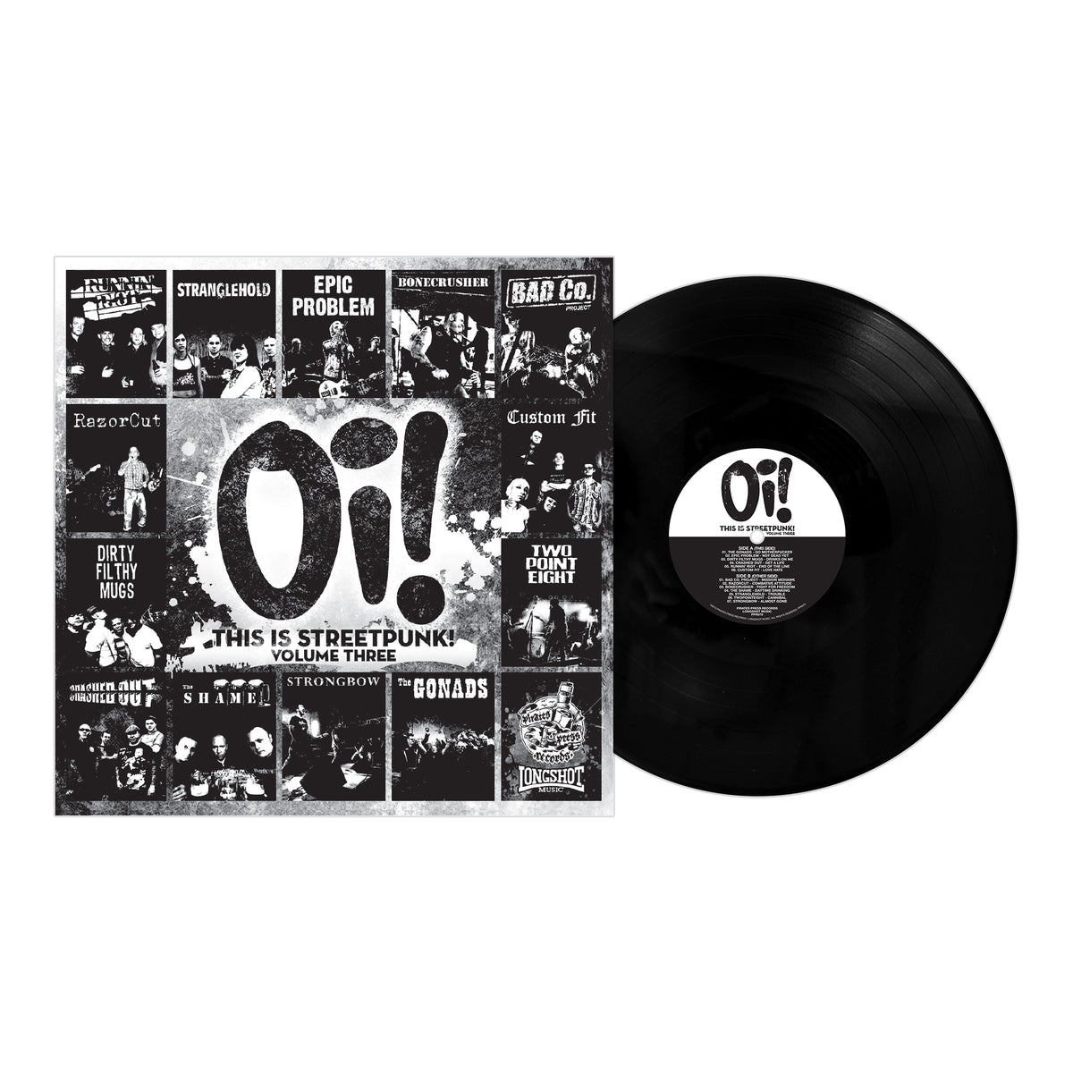 Pirates Press - Oi! This Is Streetpunk! Vol 3 - Black - Vinyl LP