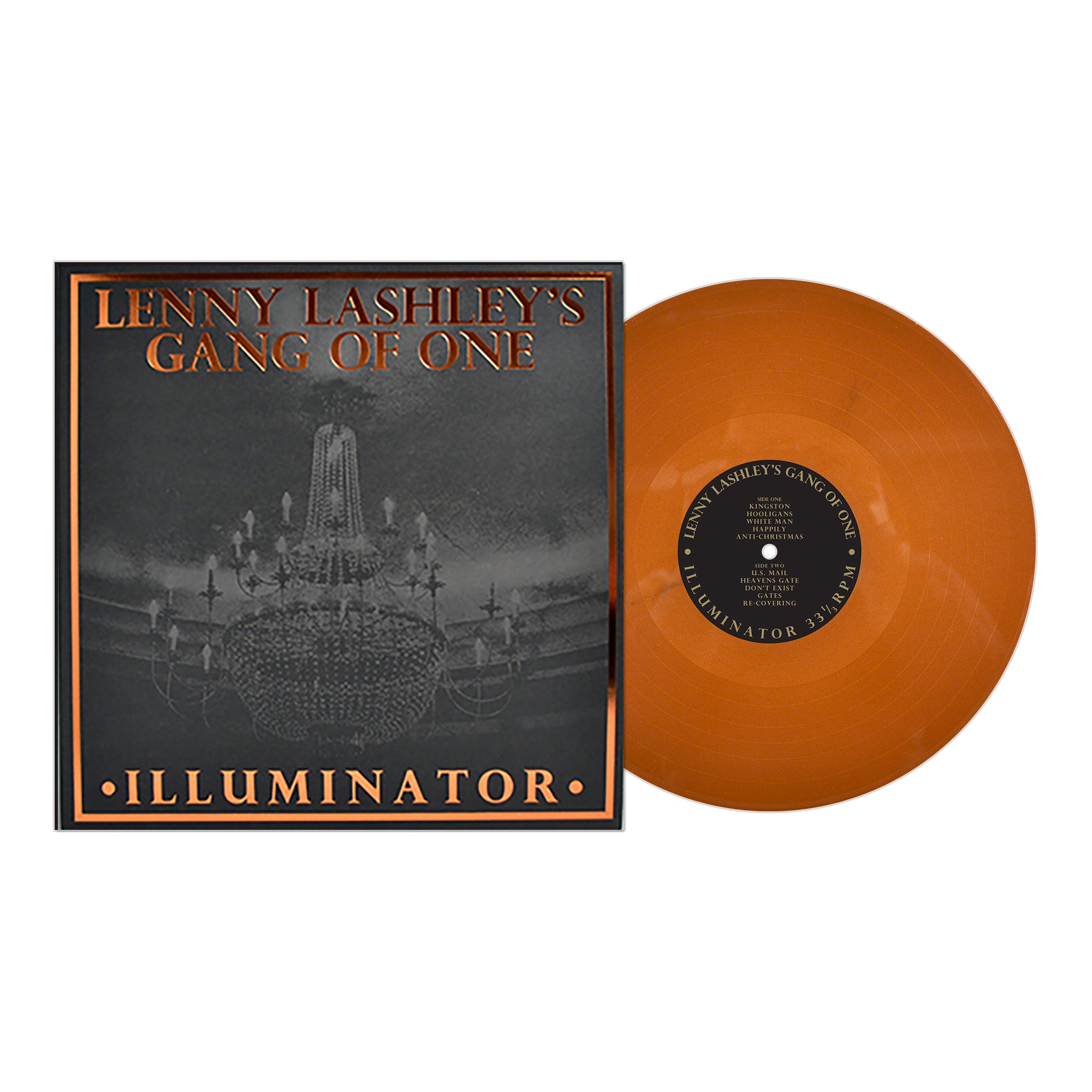 Lenny Lashley's Gang Of One - Illuminator Bronze Vinyl LP