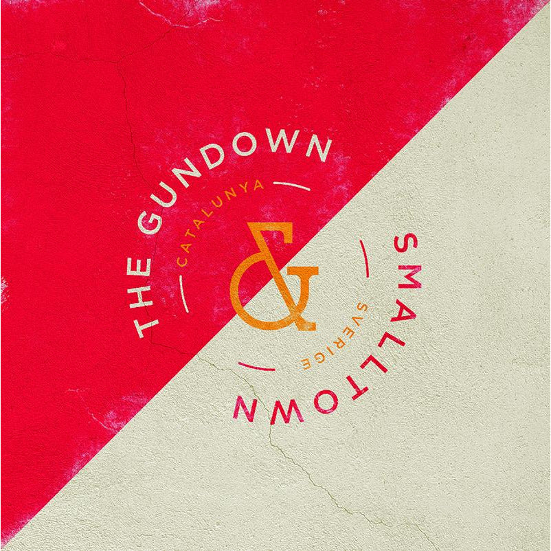 Smalltown / The Gundown - Split - Mustard - Vinyl 7&quot;