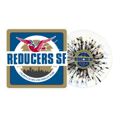 Reducers S.F. - Crappy Clubs and Smelly Pubs- Beer & White W/ Gold