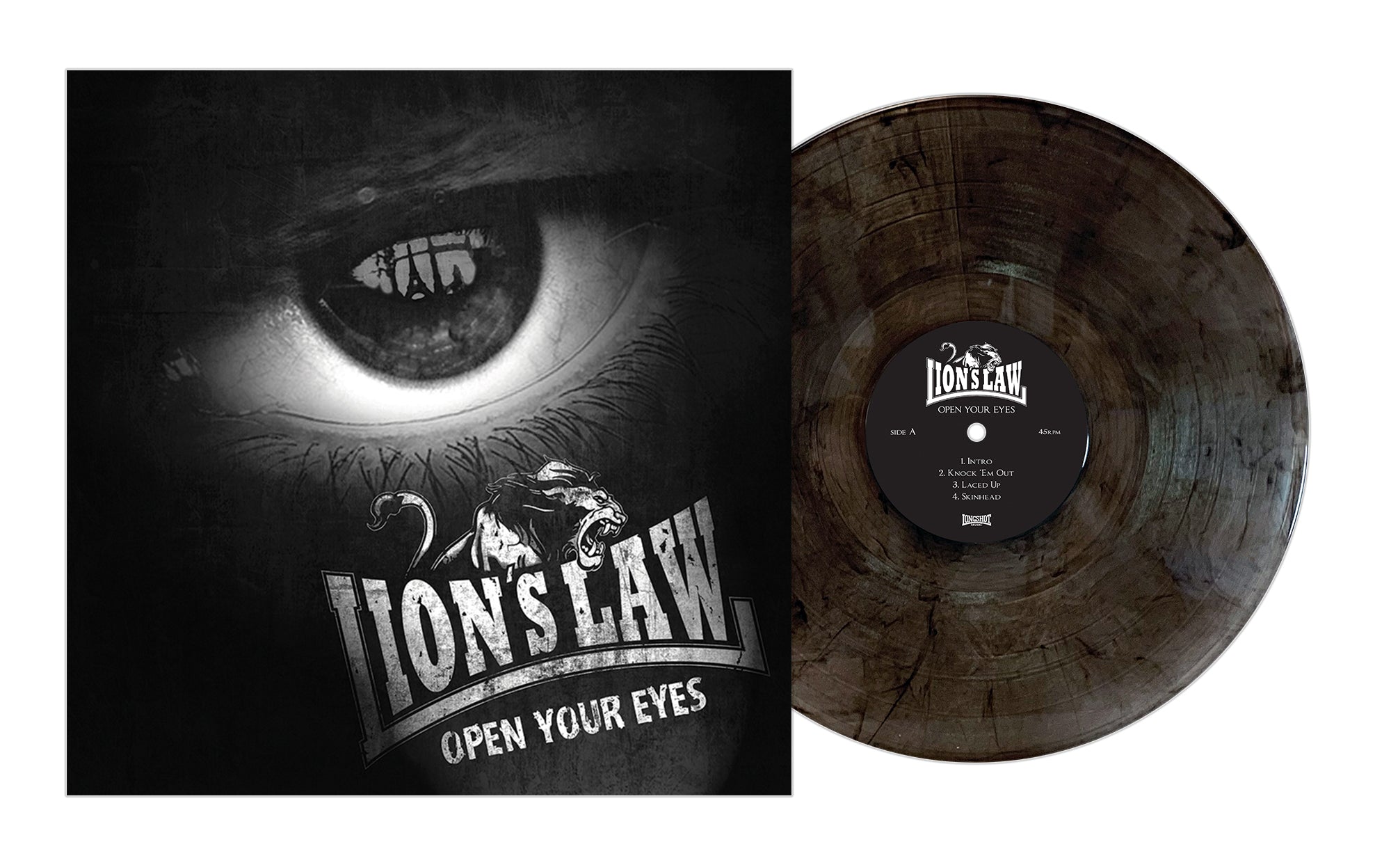 Lion's Law - Open Your Eyes LP Smoke Marble Vinyl LP