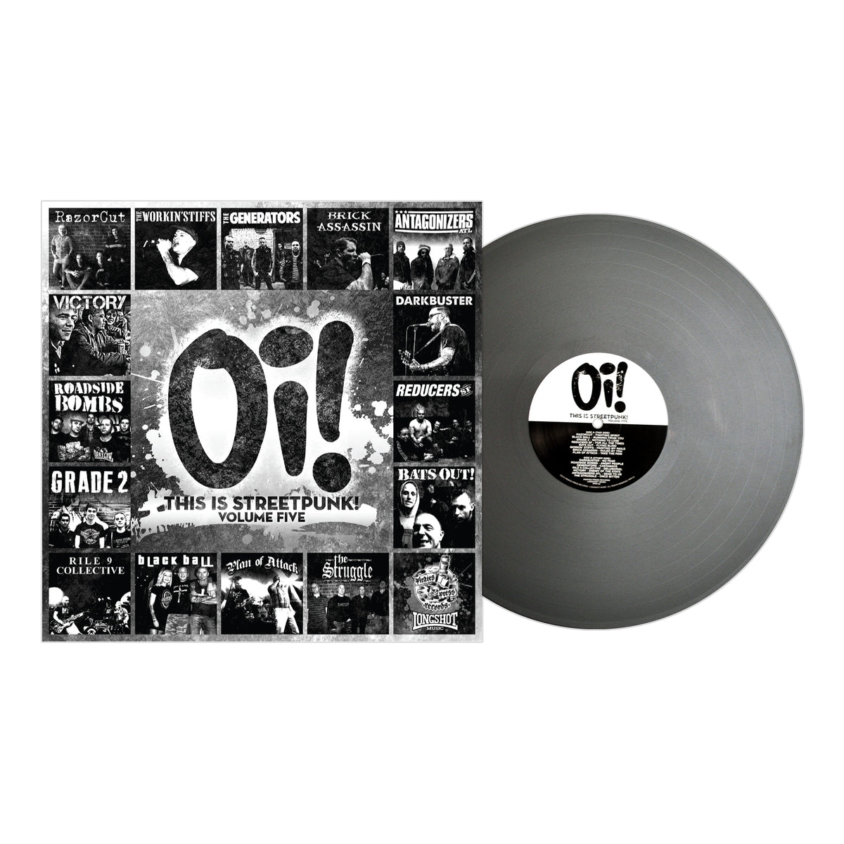 Pirates Press - Oi! This is Streetpunk! Vol 5 - Silver - Vinyl LP