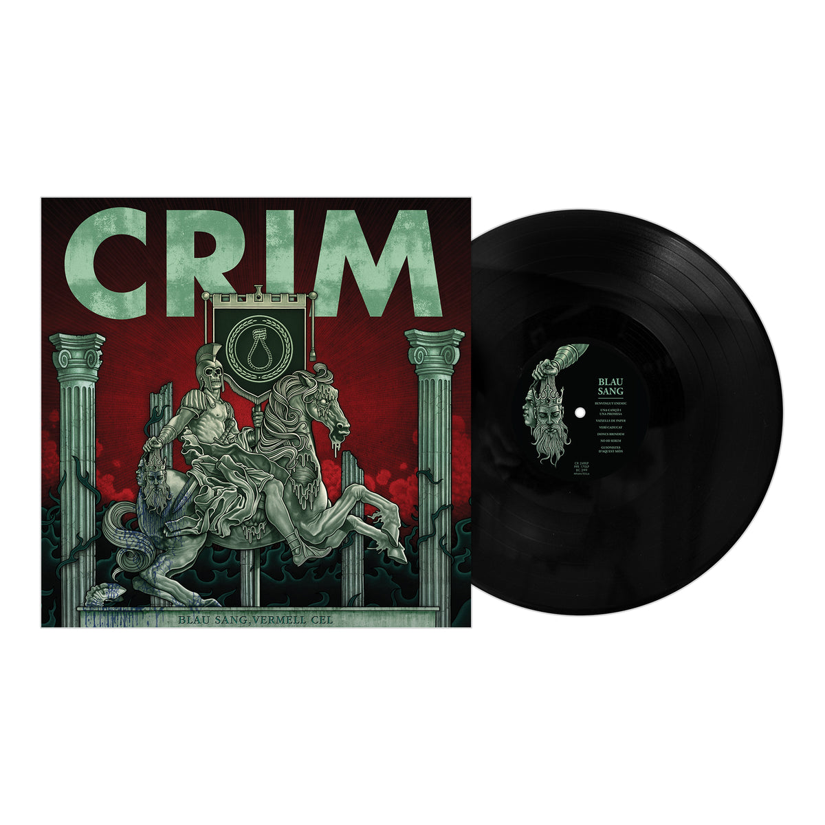 CRIM - Blau Sang, Vermell Cel Black Vinyl LP