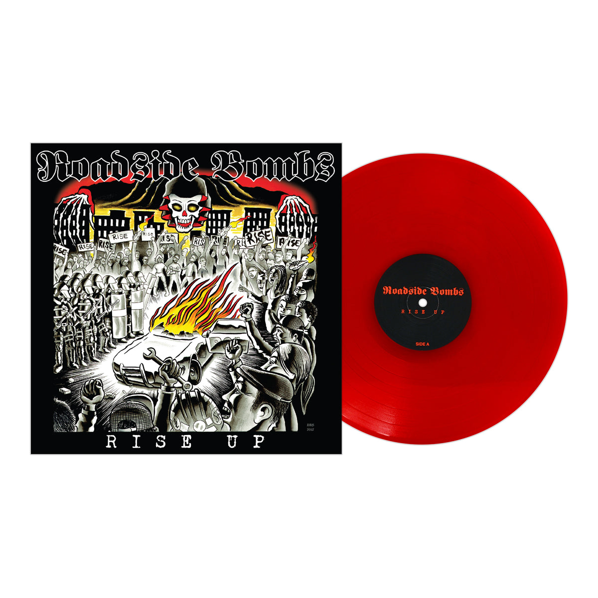 Roadside Bombs - Rise Up Blood Red Vinyl LP