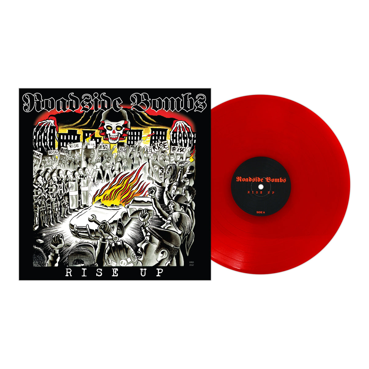 Roadside Bombs - Rise Up Blood Red Vinyl LP