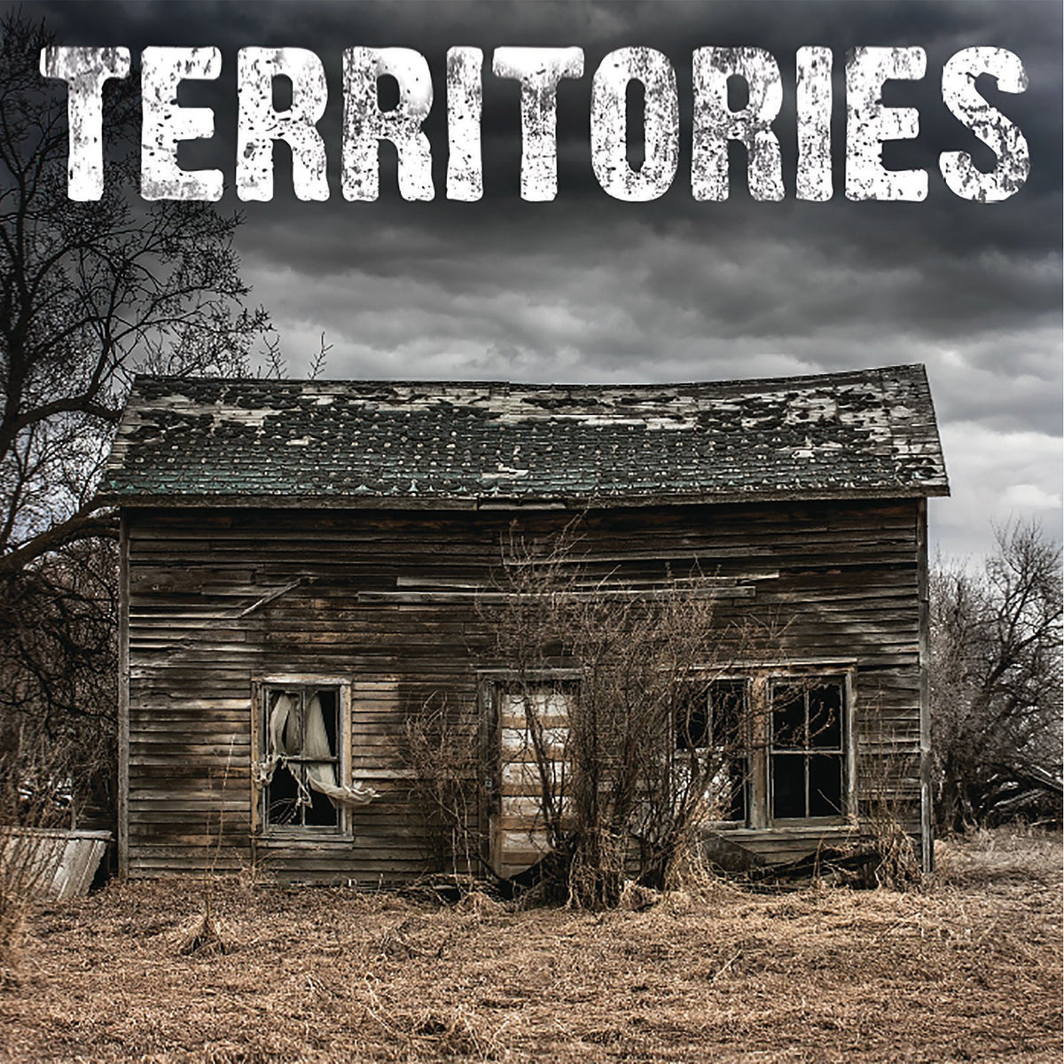 Territories - S/T Beer W/ Black Smoke &amp; White Splatter Vinyl LP