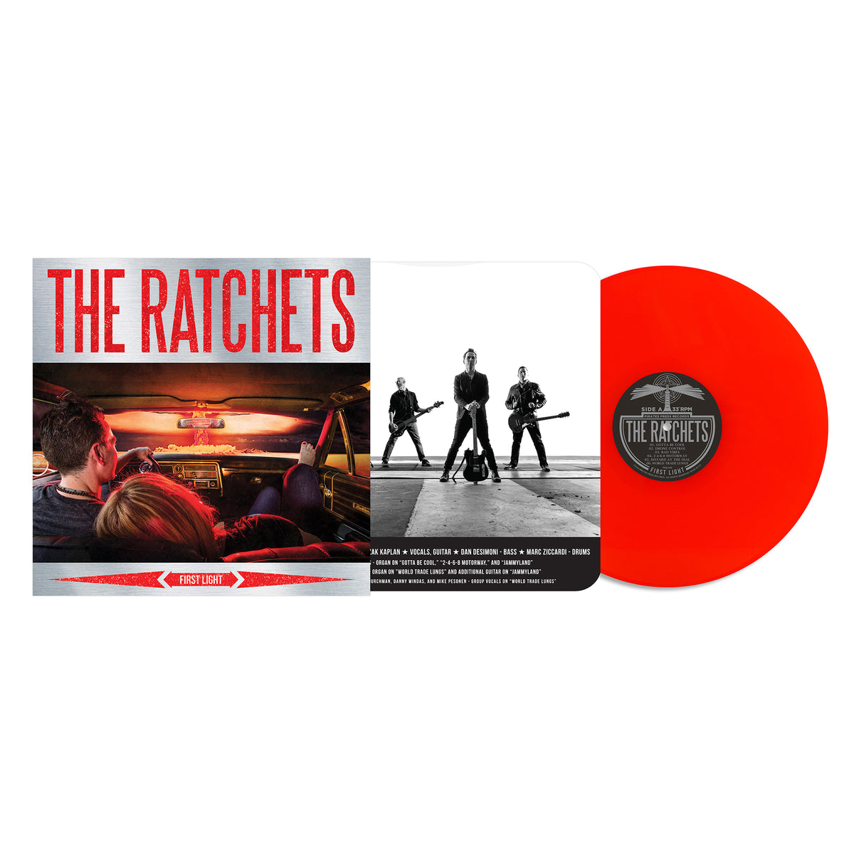 The Ratchets - First Light Neon Orange Vinyl LP
