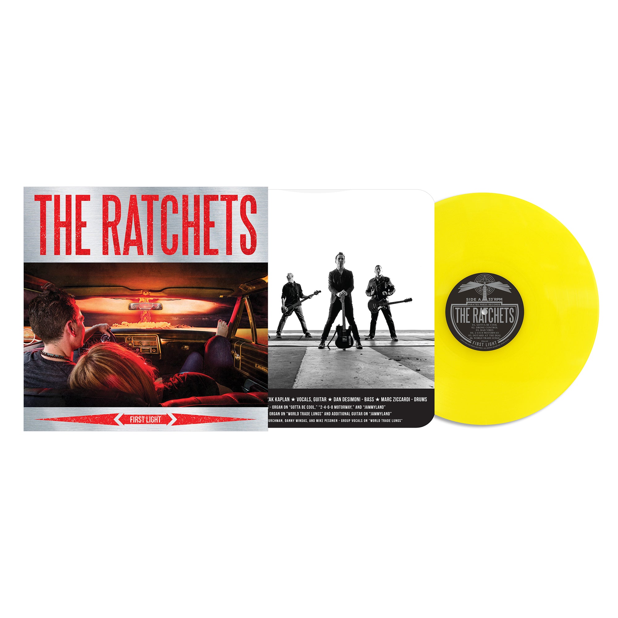 The Ratchets - First Light Yellow Vinyl LP