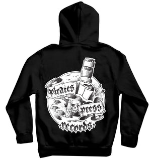 Pirates Press Records - One Family, One Flag - Patch - Pullover Hoodie