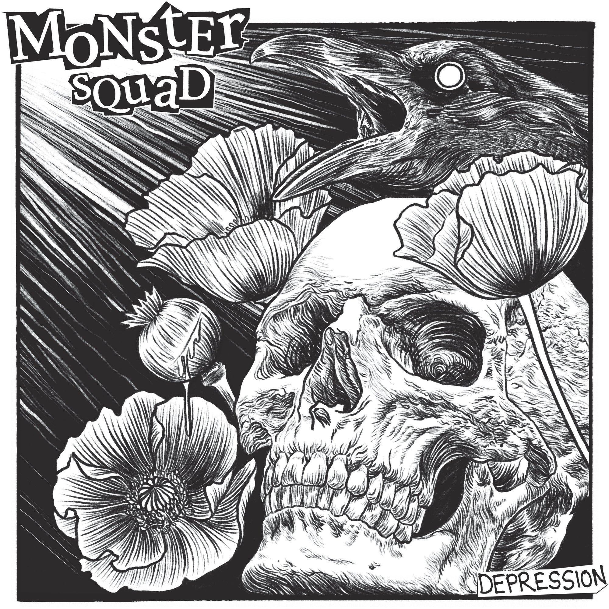 Monster Squad - Depression Black Vinyl LP