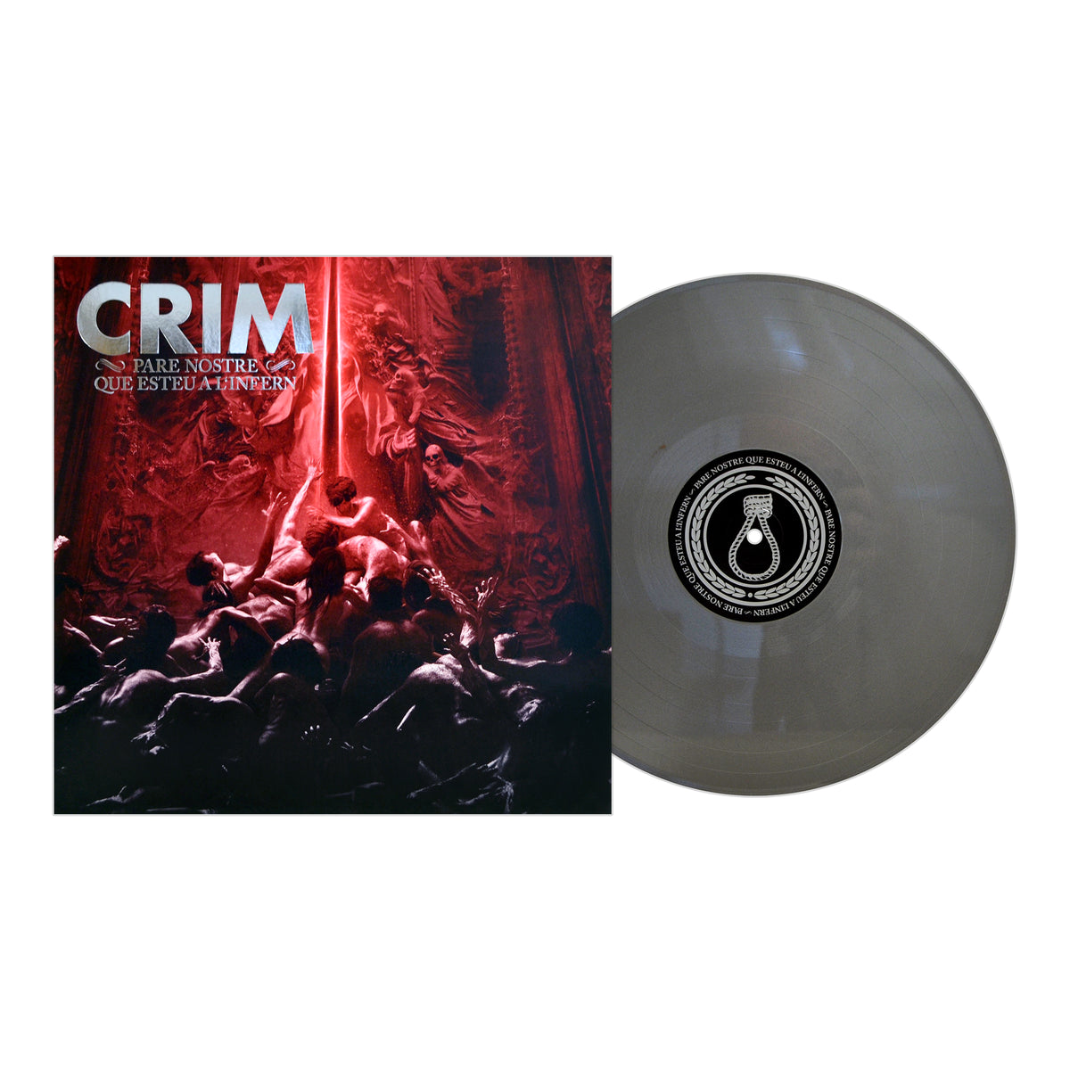 Crim - Pare Nostre Que Esteu A L&#39;Infern Gatefold Jacket Silver Vinyl LP
