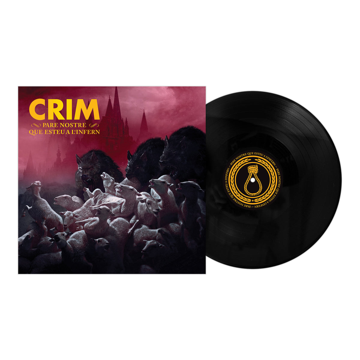 Crim - Pare Nostre Que Esteu A L&#39;Infern Black Vinyl LP