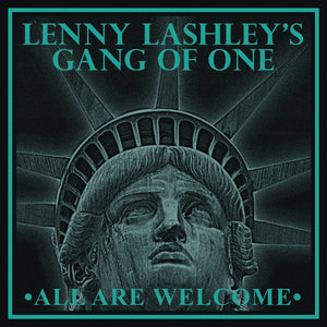 Lenny Lashley's Gang of One - All Are Welcome Cokebottle Green/Green Galaxy Vinyl LP