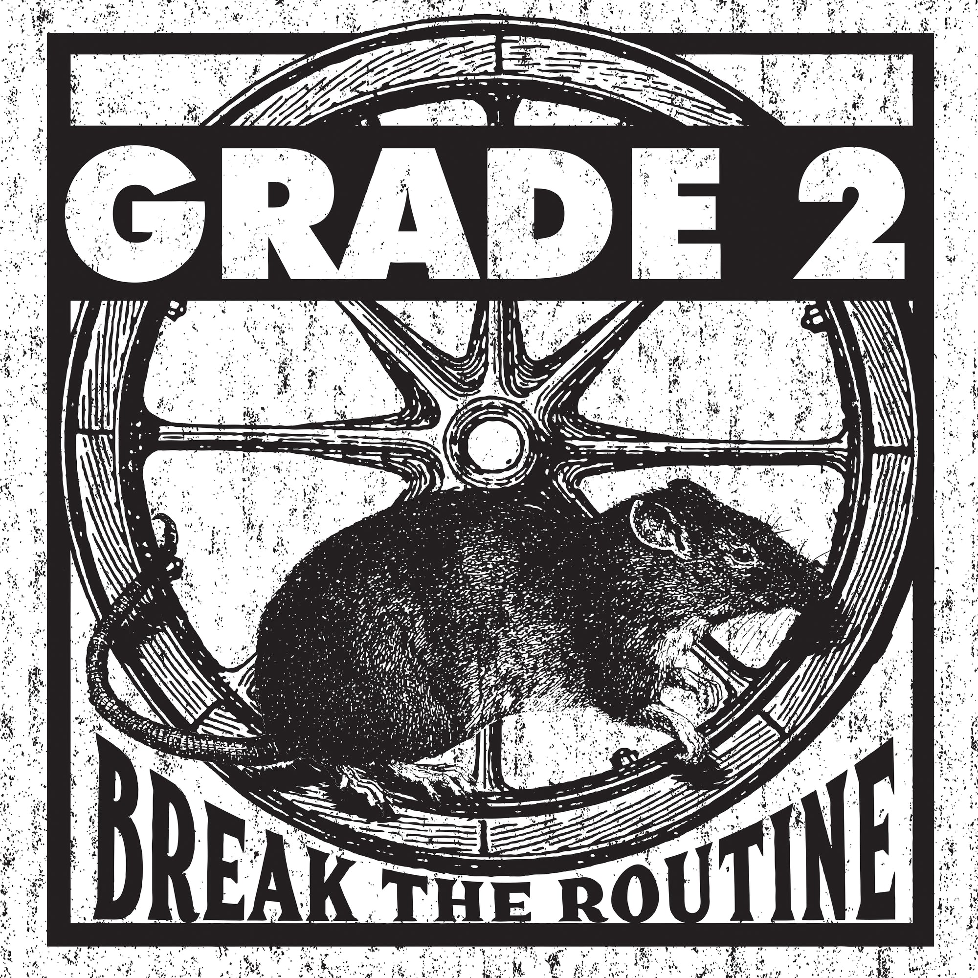 Grade 2 - Break the Routine Milky Clear Vinyl LP