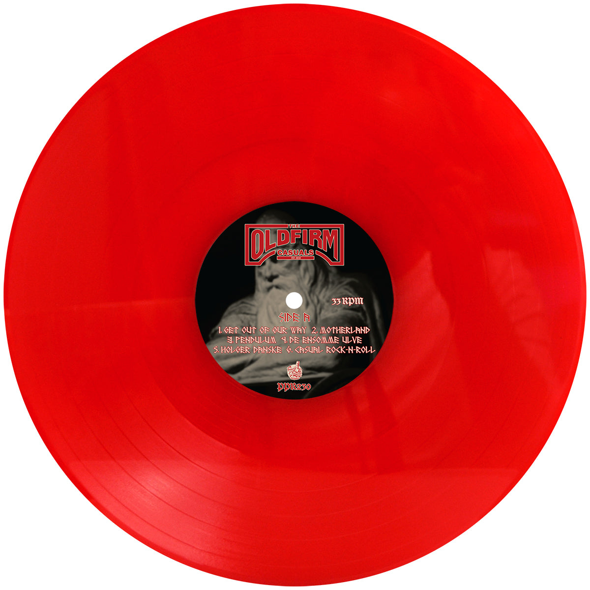 The Old Firm Casuals - Holger Danske Red Vinyl LP