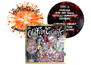 The Old Firm Casuals - A Butcher's Banquet Clear & Red Splatter