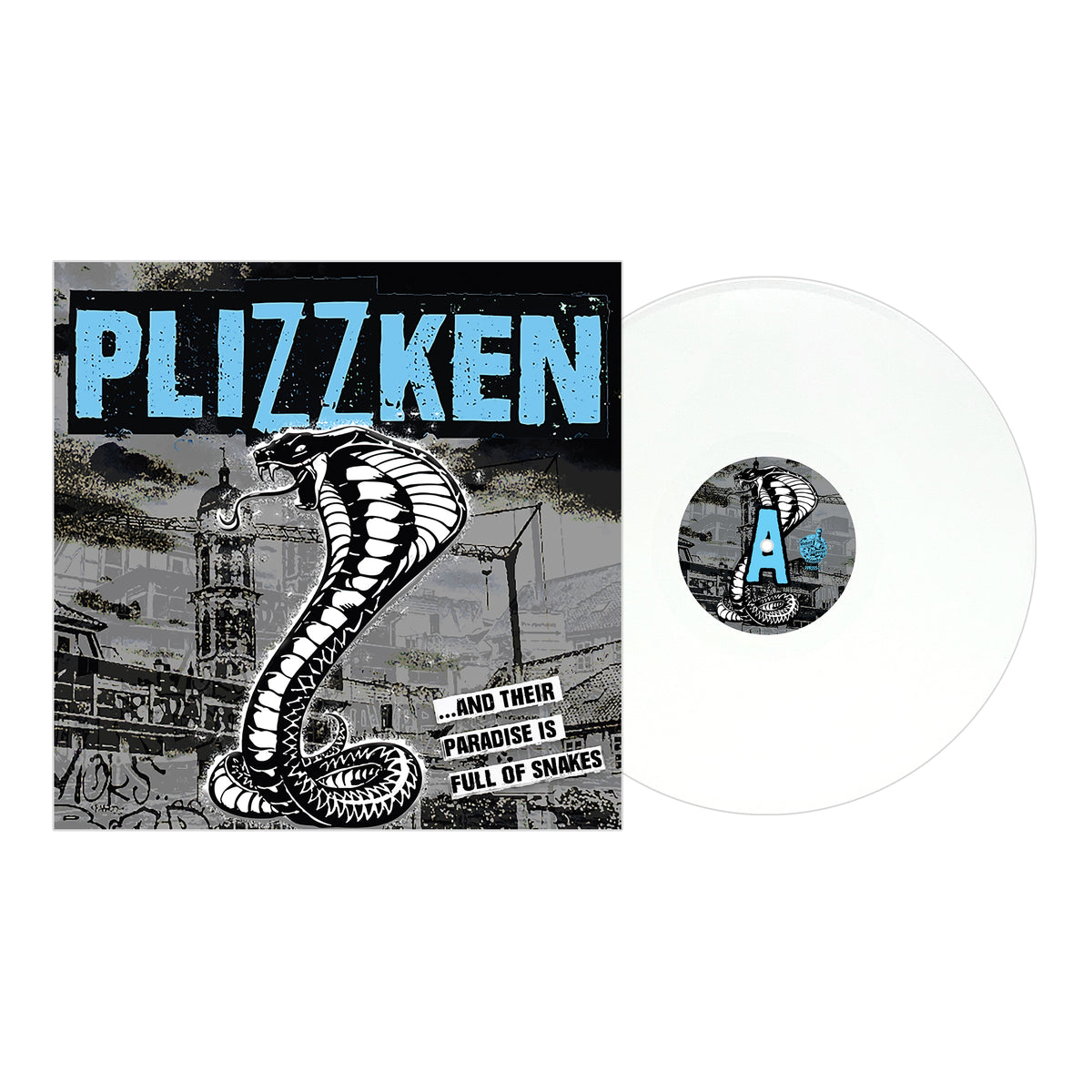 Plizzken - And Their Paradise Is Full Of Snakes White Vinyl LP
