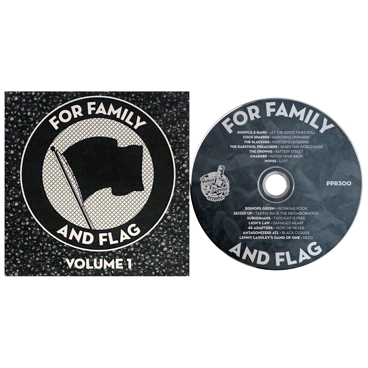 Pirates Press Records - For Family And Flag Vol. 1 - CD