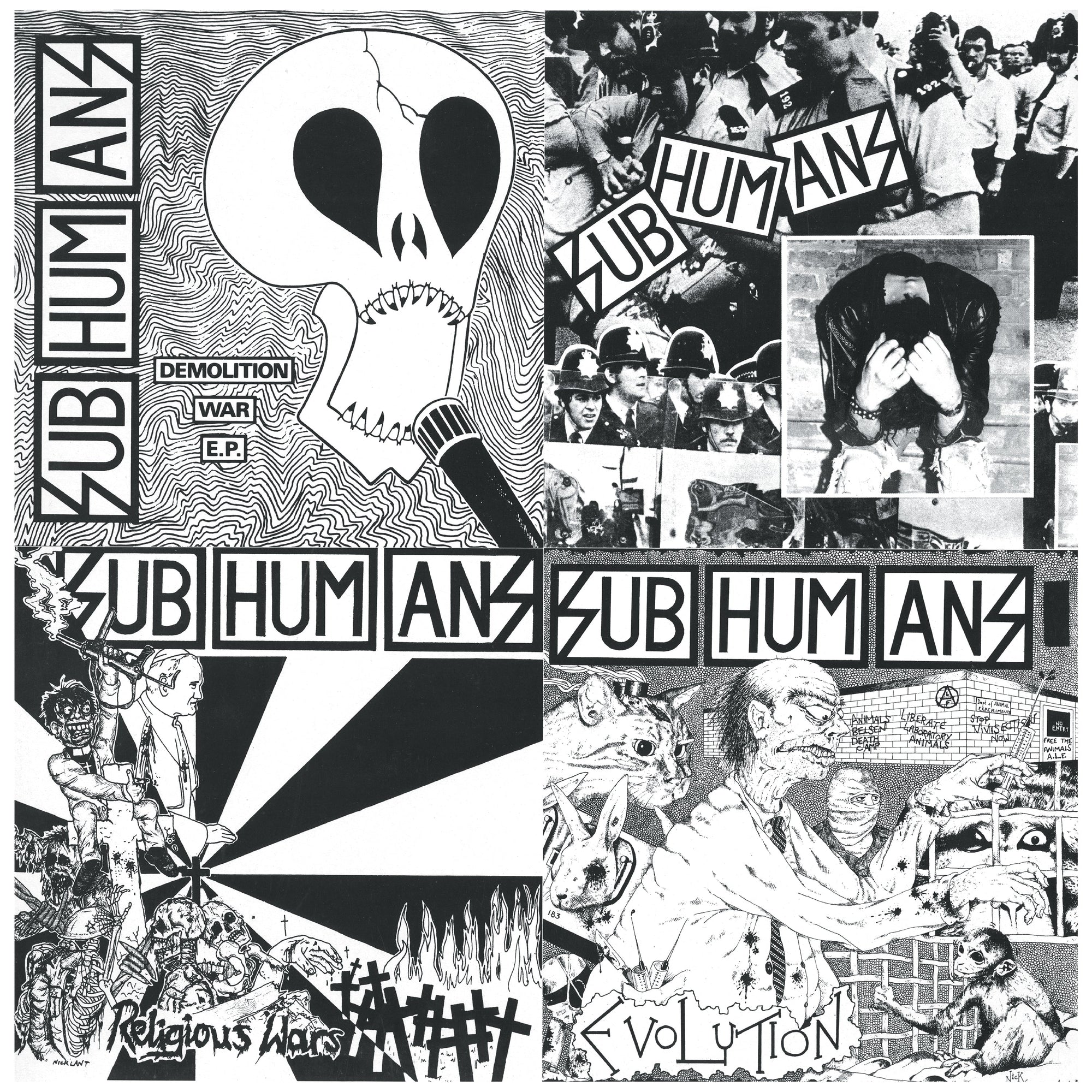 Subhumans - Pirates Press Records