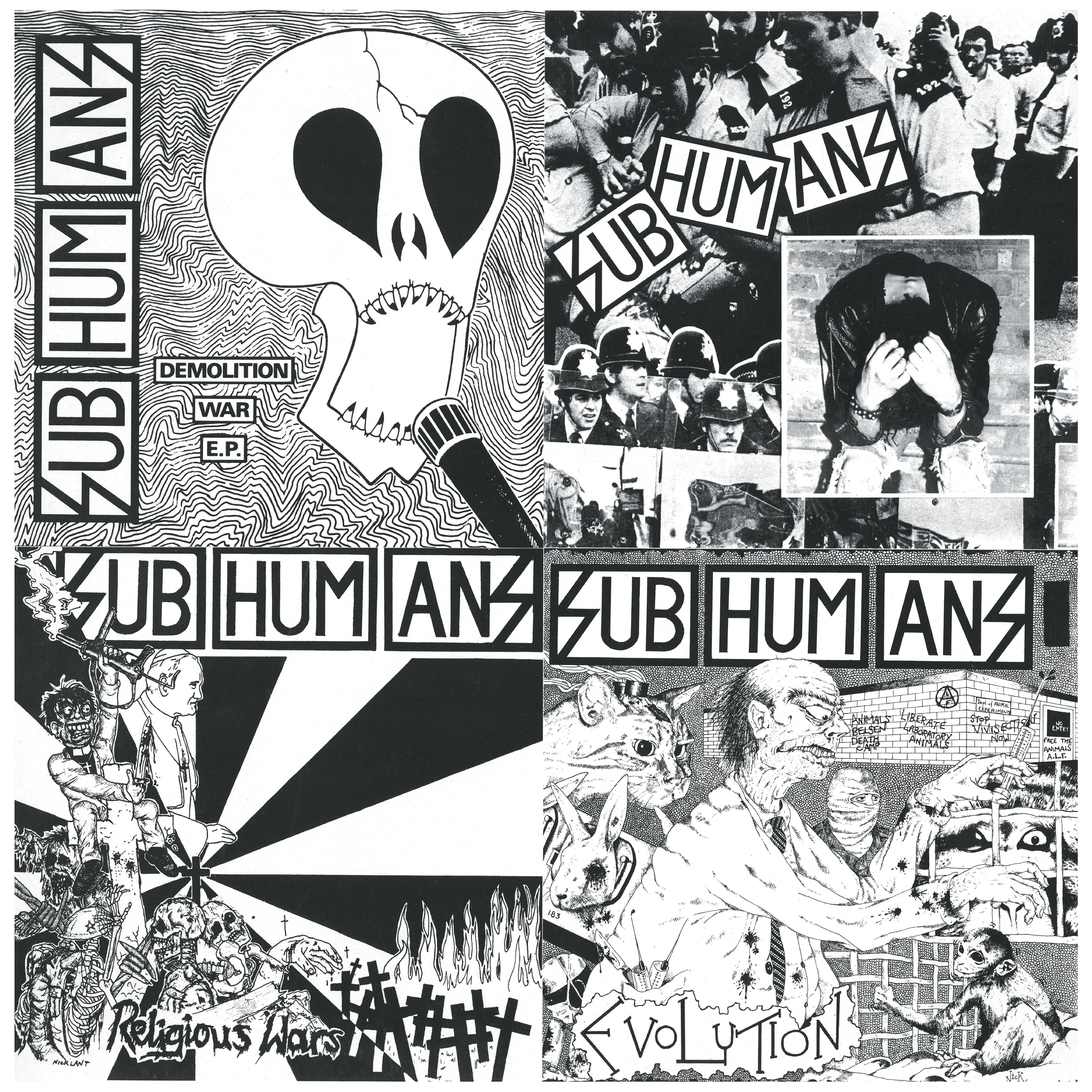 Subhumans - Pirates Press Records