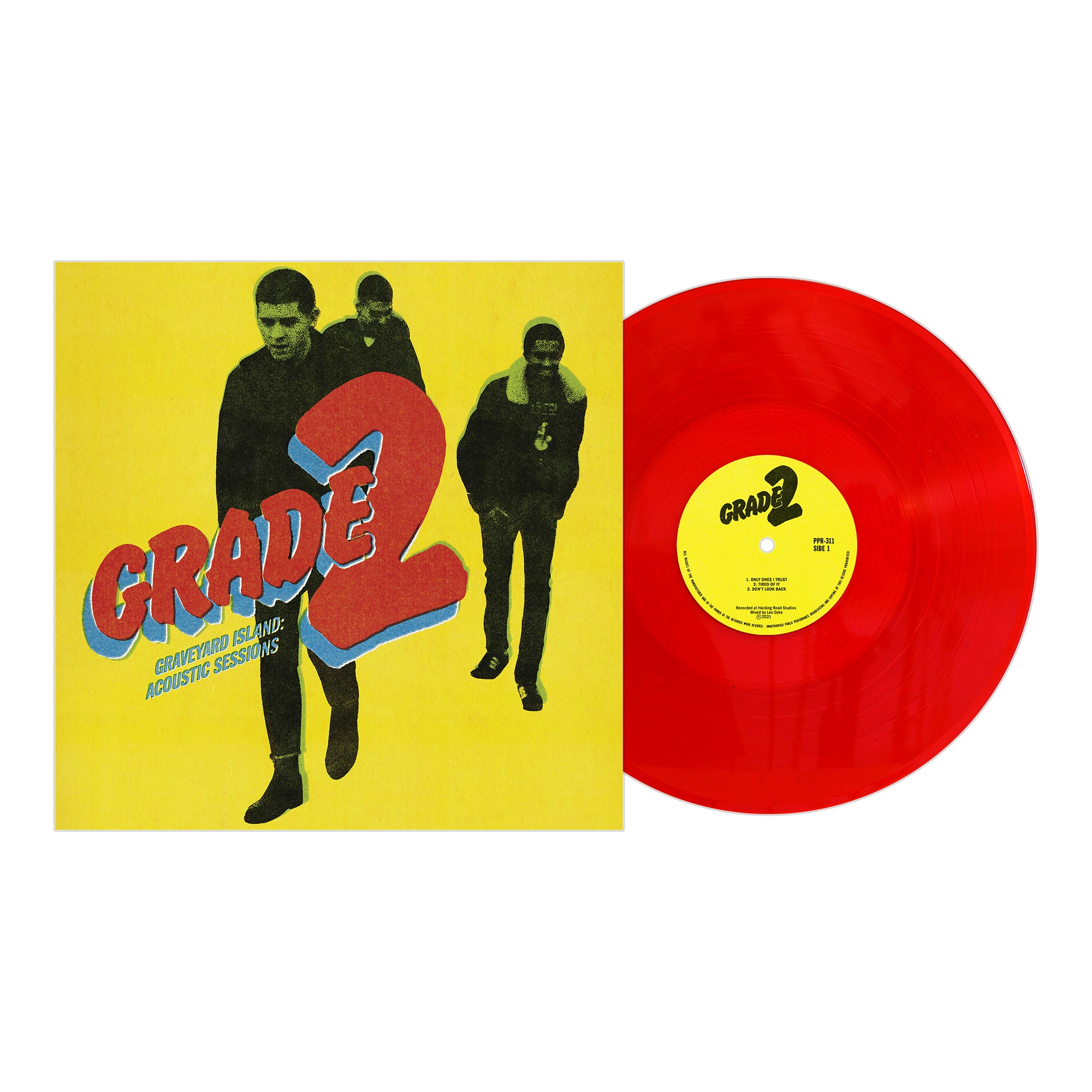 Grade 2 - Graveyard Island: Acoustic Sessions Blood Red Vinyl LP