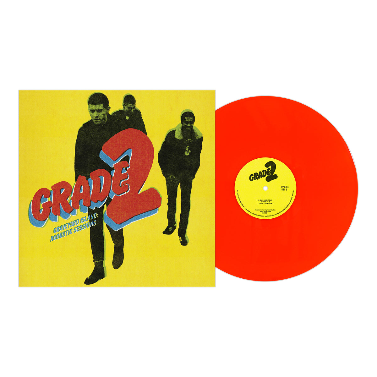 Grade 2 - Graveyard Island: Acoustic Sessions Neon Orange Vinyl LP