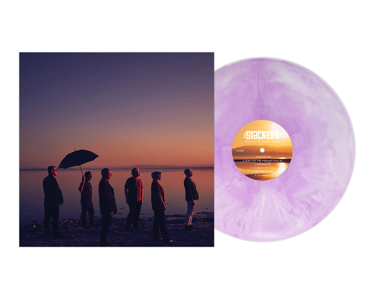 The Slackers - Don&#39;t Let The Sunlight Fool Ya White &amp; Neon Violet Galaxy Vinyl LP