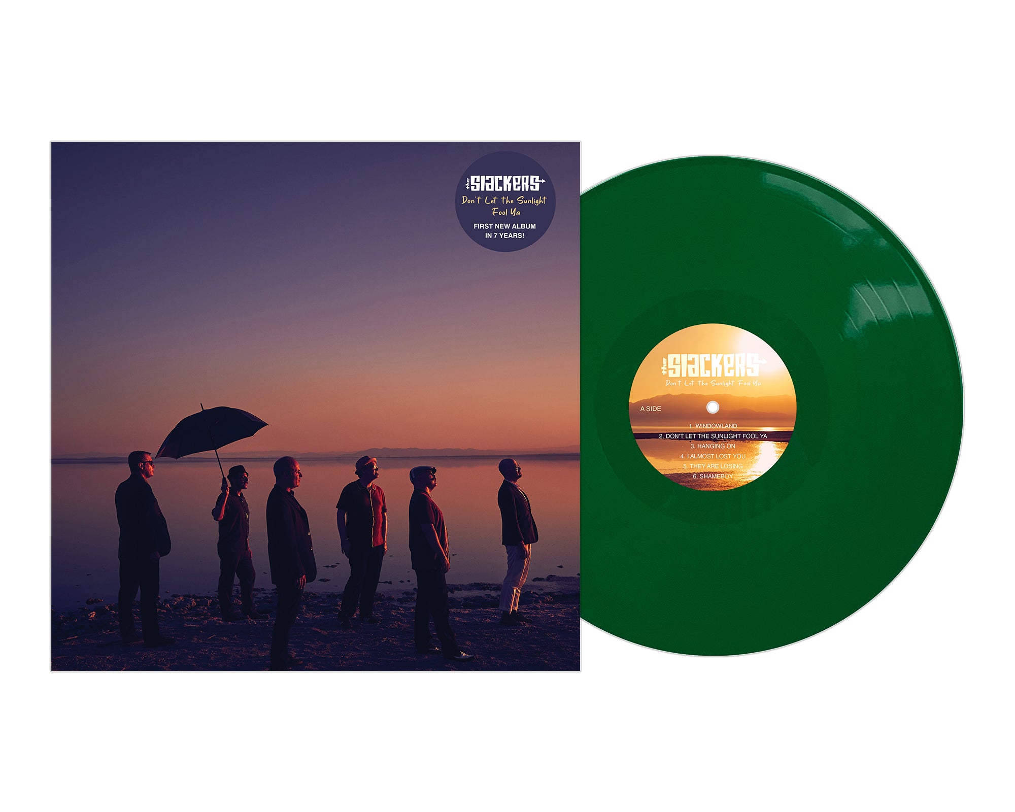 The Slackers - Don't Let The Sunlight Fool Ya Green Vinyl LP