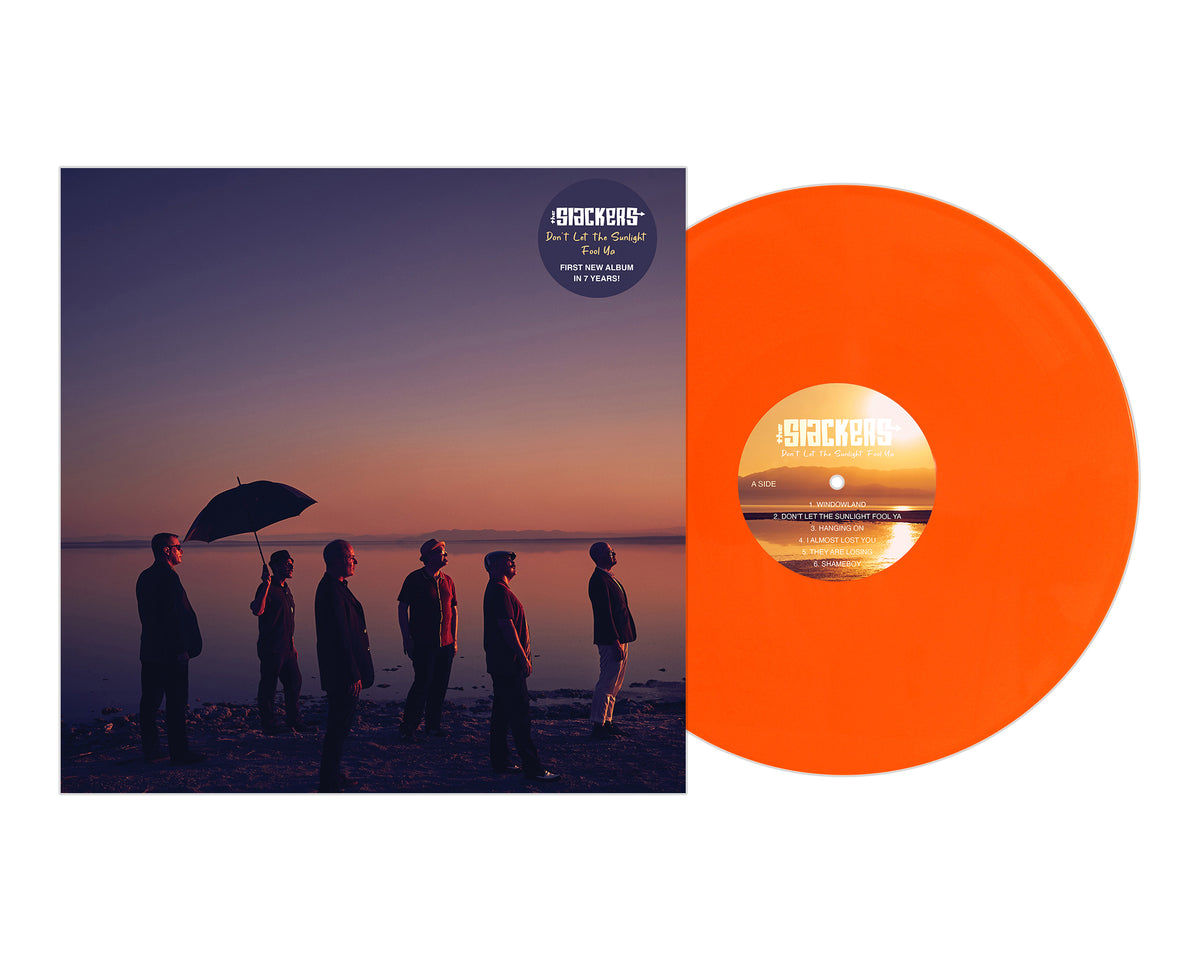 The Slackers - Don&#39;t Let The Sunlight Fool Ya Orange Vinyl LP