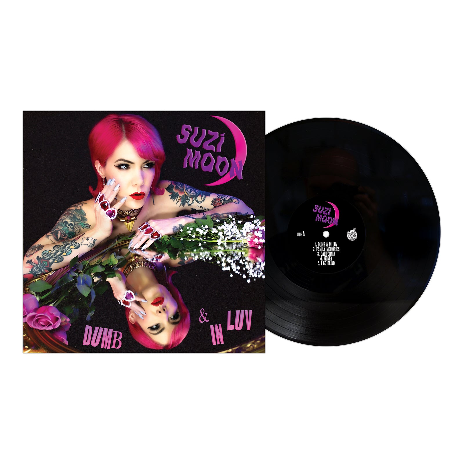 Suzi Moon - Dumb & In Luv Black Vinyl LP