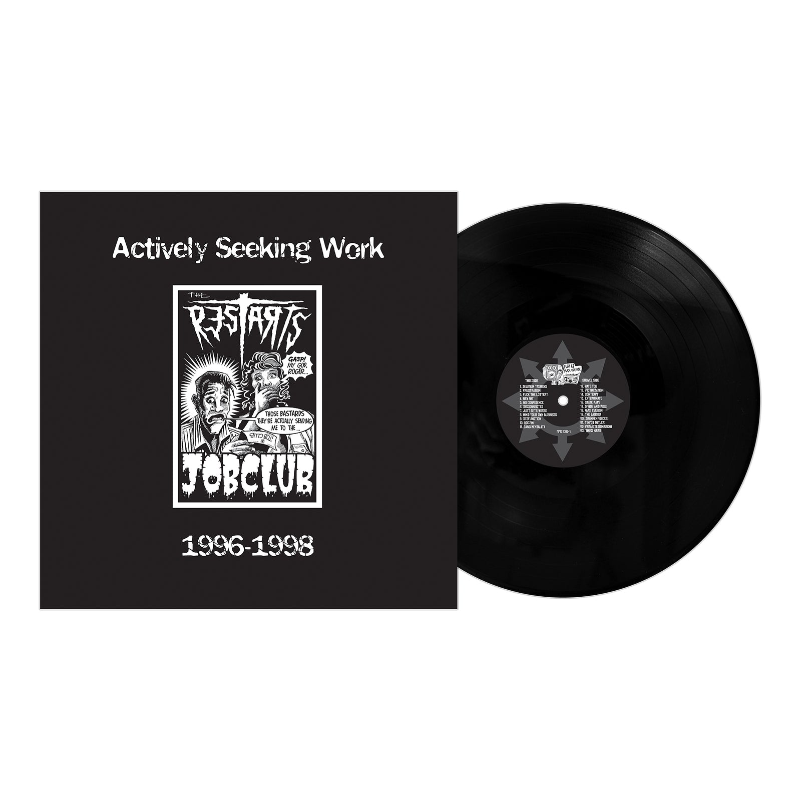 The Restarts - ASW 1996-1998 Black Vinyl LP