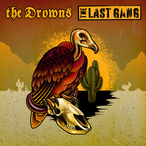 The Drowns / Last Gang Split Beer W/ Mustard Splatter Vinyl 7"