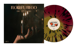 Flores Y Fuego - Altar A-Side/B-Side Gold & Purple W/ Black Splatter Vinyl LP